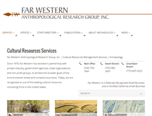 Tablet Screenshot of farwestern.com